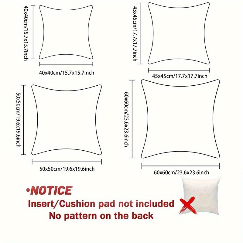 "Элегантные наволочки для декоративных подушек с цветочным узором лотоса - Чехлы на подушки в традиционном китайском стиле для домашнего декора"