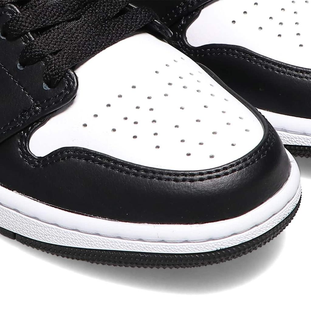554724-177 Nike Air Jordan 1 Mid WhitePollen-Black (Men's)