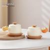 Mr. Nanshan Ceramic Tea & Coffee Cup Set - Good Things Happen Peanut Design