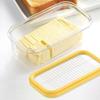 Инструменты для выпечки Прямоугольный контейнер для хранения Контейнер для масла Контейнер для нарезки и хранения сыра 2в1 Контейнер для хранения Практичные кухонные инструменты
