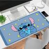 Stitch Night Xl Gaming Mouse Pad Nonslip Rubber Base Stitched Edge Waterproof Desk Mat For Pc Laptop Gamer Office Computer Accessories C92768