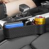 Ящик для хранения щелей в автомобильном сиденье, органайзер для сиденья, держатель для кошелька, телефона, кармана для сигарет, автомобильный ящик для хранения