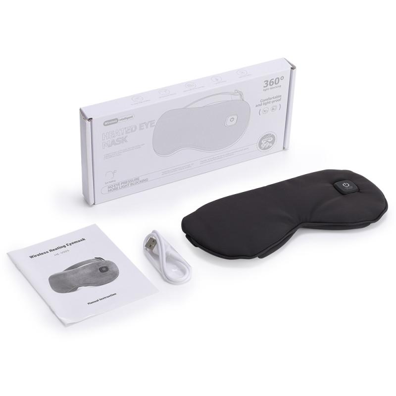 Электрическая маска для глаз с подогревом, горячий компресс, маска для сна, снимает напряжение глаз, сухость глаз, снимает усталость, маска для сна, уход за глазами