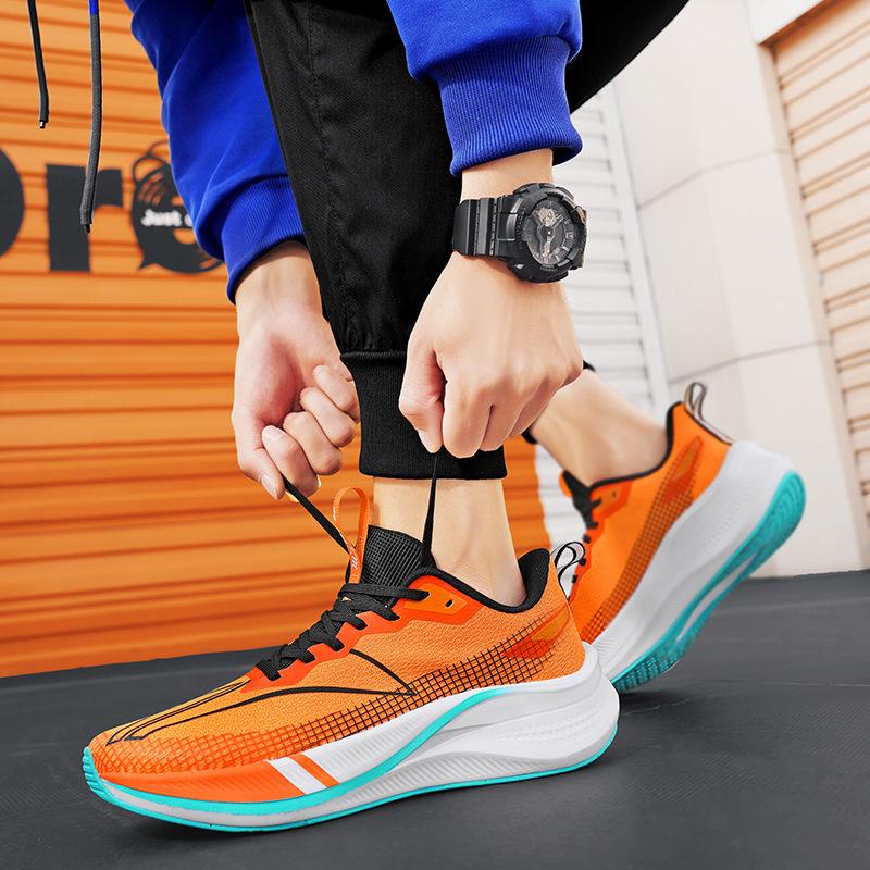 7Pro running shoes men's carbon board professional racing sports training sports running shoes shock absorption 34-44 size 8