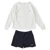 Rashguard Set MINI HEAR THE WAVES WHT [ROXY] Girls'