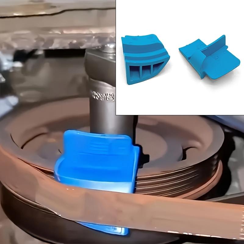 Инструмент для ремонта автомобиля 1 пара Инструмент для натяжения синхронного ремня Комплект Автомобильный инструмент для установки и снятия змеевидного ремня, Помощник для разборки эластичного шкива