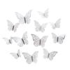 Topper Gold 3D Baking Dessert Decor For Wedding Party Happy Birthday Cake 12Pcs Artificial Butterfly Butterflies Cupcake Toppers