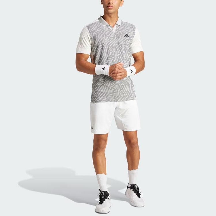 Adidas Теннисная рубашка поло Airchill Pro Freelift Мужские рубашки поло Серый IV7147