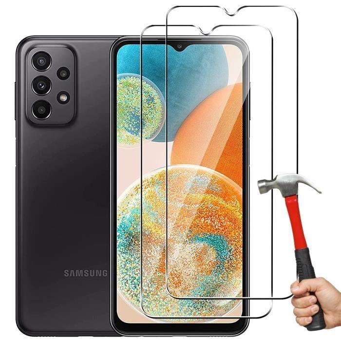 Защитная пленка из закаленного стекла - Booling - для Samsung Galaxy A23 5G - Набор из 2 штук - Прочность 9H - Легкая установка