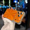 Чехол для iPhone 17 Pro Max, Электроокрашенный, с узором «Аврора CD», Защита углов от падения, Мягкий чехол для iPhone 16