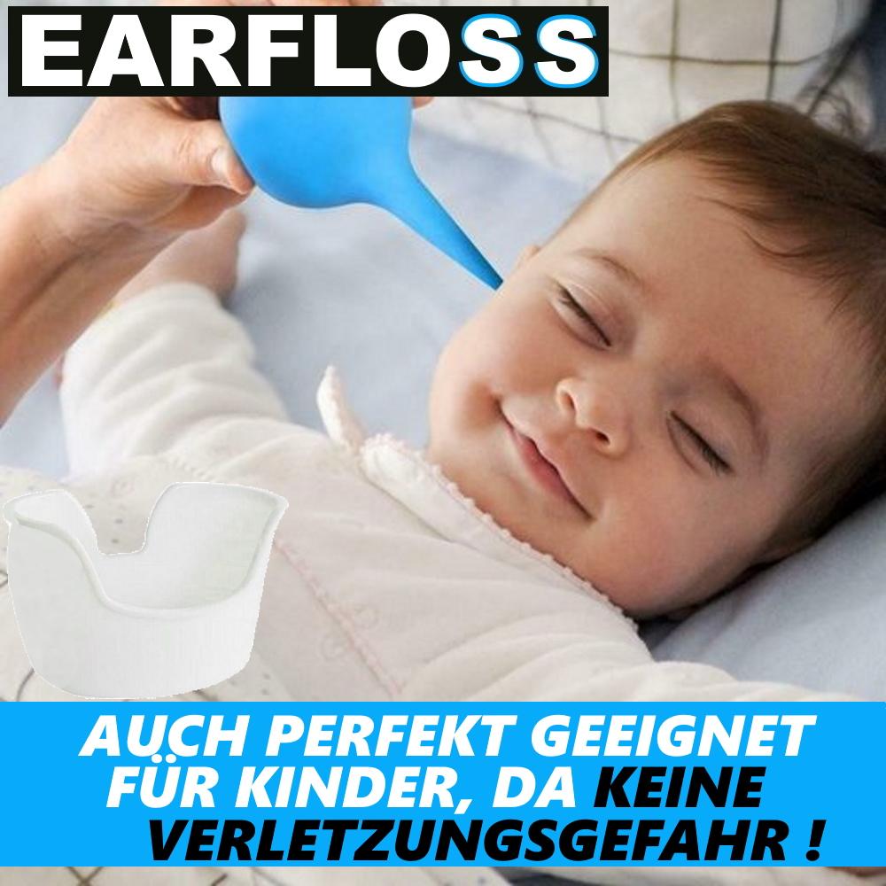 EARFLOSS набор для промывания ушей ушной шприц очиститель ушей средство для удаления ушной серы ухо