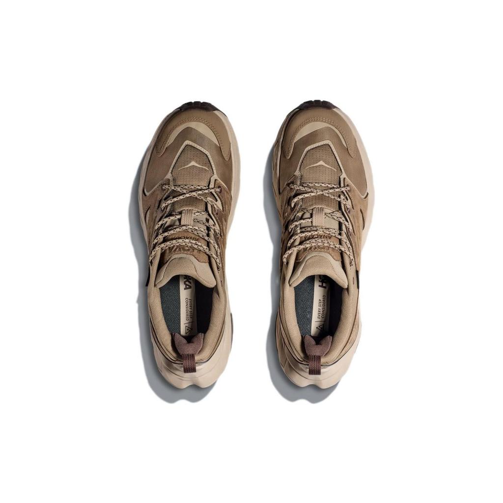 HOKA Anacapa Low GORE-TEX Dune Oxford Tan Men Sneakers Brown 1122017-DOTN