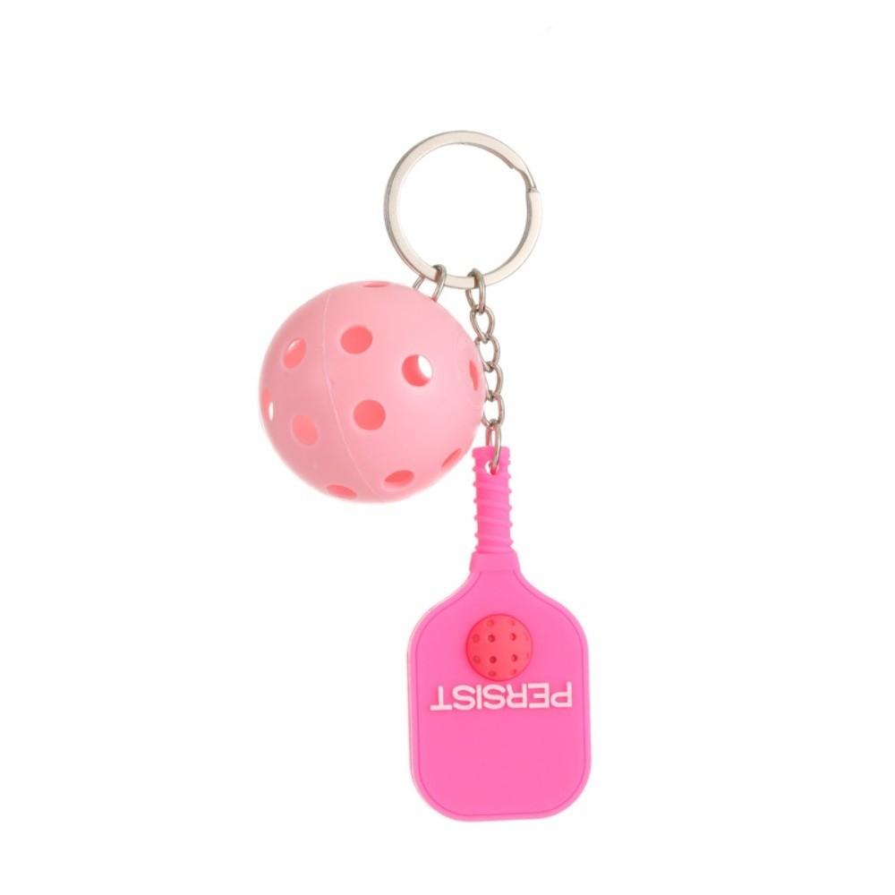 Detachable Fitness Series Pendant with Buckle Pickleball Key Holder Bag Charm