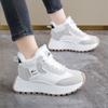 2025 Женские Зимние Хлопковые Ботинки Популярная Горячая Распродажа Женские Короткие Плюшевые Повседневные Вулканизированные Ботинки Уличные Кроссовки на Толстой Подошве De Mujer