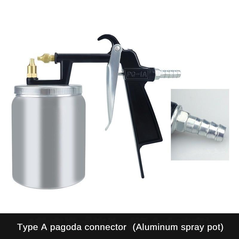 Пневматический краскопульт для латексной краски, автомобильный, мебельный, ремонтный пистолет для верхнего покрытия, распылитель из нержавеющей стали с высокой степенью распыления