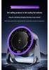 Portable Rechargeable Mini Fan with Mijia App Connectivity for Desktop, Kitchen, and Wall-Mount Use