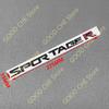 1pcs 3D ABS SPORTAGE Logo Stickers for Car Rear Trunk Emblem FJJYG4 Bumper Badge Decals