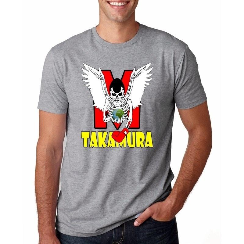 Hajime No Ippo Takamura Guys Latest TS с принтом, нормальная свободная футболка унисекс, летняя дешевая одежда для подростков