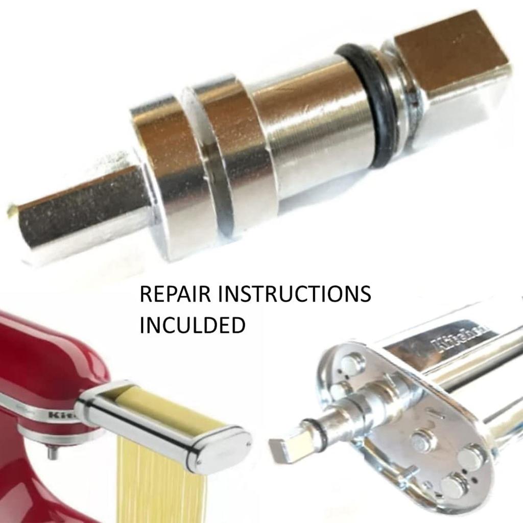 Насадка для пасты Муфта вала срезного типа Совместима для KSMPSA 5KSMPRA 5KSMPSA Ремонт Реконструкция Валик для раскатывания теста Нож для феттуччине