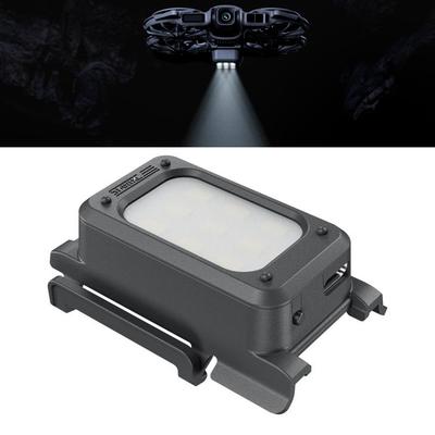 Для DJI Neo 2 STARTRC Светодиодная подсветка Увеличенное шасси Тренировочная стойка (черный)