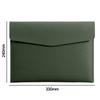 Leather Leather File Folder Large Capacity Briefcase Stationery Dustproof File Bag  School Office