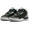 Детские кроссовки Air Jordan 3 Retro GS Green Glow Black Wolf-Grey White DM0967-031