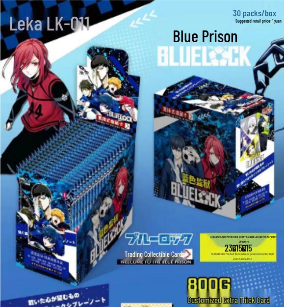 Leka Blue Lock Набор коллекционных карточек высокой ценности: Редкие карточки Итоши Саэ и Бачиры Мэгуру