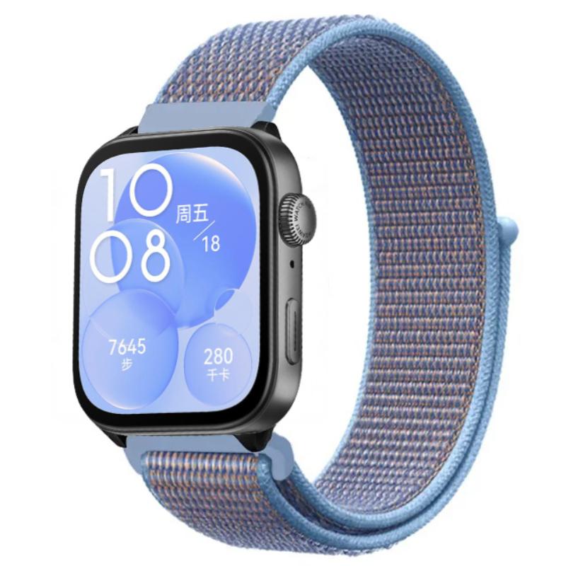 Нейлоновый ремешок-петля для Huawei Watch Fit 4 Pro Спортивный браслет Дышащий сменный ремешок Аксессуары для Huawei Watch Fit 3/4