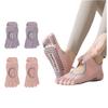 2 Pairs of Yoga Pilates Spot Grip Moderate Air Conditioning Sweat Socks and Japanese Shoe Size [LeTradeJP] Socks, Socks, Anti-Slip, Antibacterial,