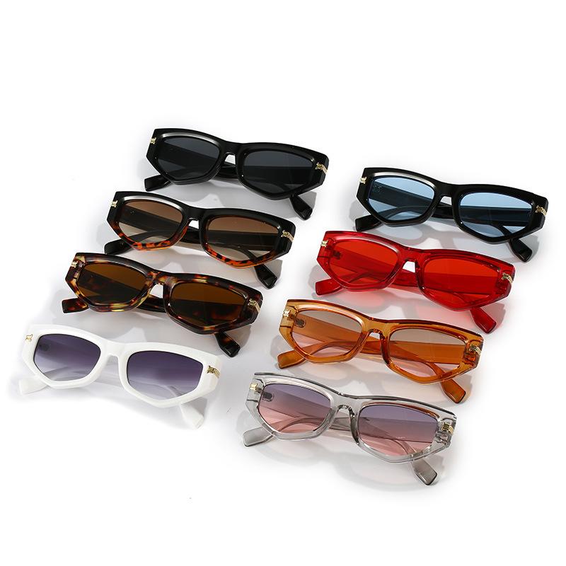European And American New Cat'S Eye Triangle Internet Celebrity Sunglasses Women'S Versatile Personality Fashion Street Sunglasses