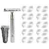 Comery Classic Safety Double Blade B0587 02 Бритва + лезвие бритвы 10 шт., 1 набор, корейское лезвие бритвы