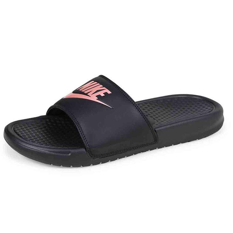 Nike Benassi Jdi Черный Розовое Золото Женские Женские 343881-007