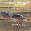 Clara Vida Transparent Frame Gradient Glare Blocking Bifocal Reading Glasses +1 +1.5 +2 +2.5 +3 +3.5 +4
