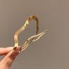 Hollow Cloud Hair Clip Metal Hollow Metal Hairpin Elegant Clouds Bb Clips  Party