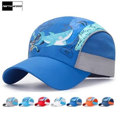 Милые детские бейсболки, бейсбольная кепка с мультяшной сеткой для детей, летняя шапка для мальчиков и девочек