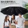 Зонт большого размера усиленный утолщенный мужской и женский складной солнцезащитный и солнцезащитный полностью автоматический погода и дождь двойной виниловый солнце