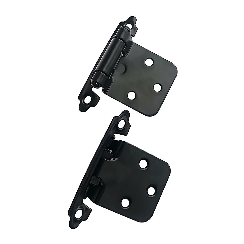 20 шт. Самозакрывающиеся петли для дверей шкафов, петли с пружиной для кухонных шкафов, петли вровень, мебельная фурнитура в античном стиле для кухонных шкафов и гардеробов