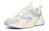 Women's Sneakers Anta Girly Cushioning Slip Resistant Low top Running Shoes Women's White Green