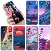 Art Pixel Aesthetic Phone Case For Xiaomi Mi A2 8 9 SE Note 10 10T 11 12 Lite 9T 11T 12S 12T Pro A3 6X 12X Soft TPU Black Cover