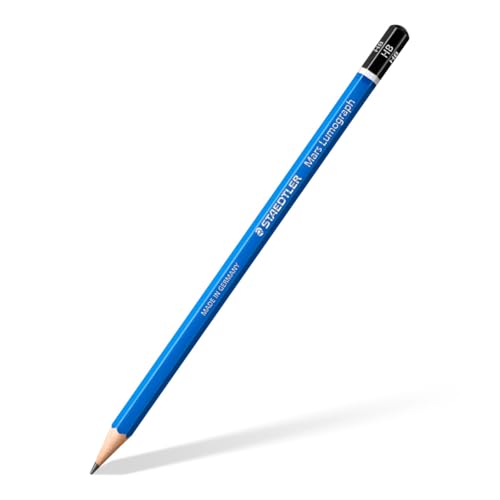 Карандаш STAEDTLER 6B 5B 4B 3B 2B B HB F H 2H 3H 4H Mars Lumograph Для письма и рисования Набор из 12 твердостей 100 г G12