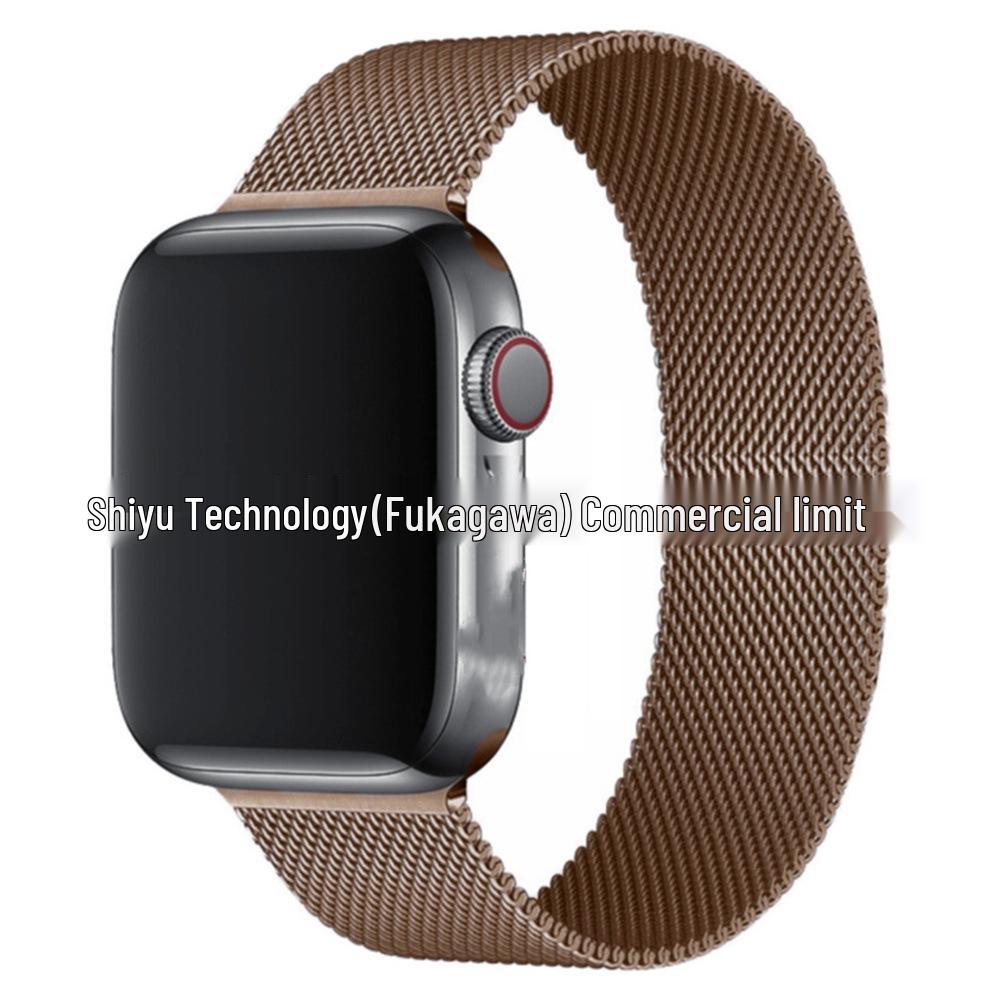Совместимый металлический ремешок-петля для Apple Watch Series 5-9, SE