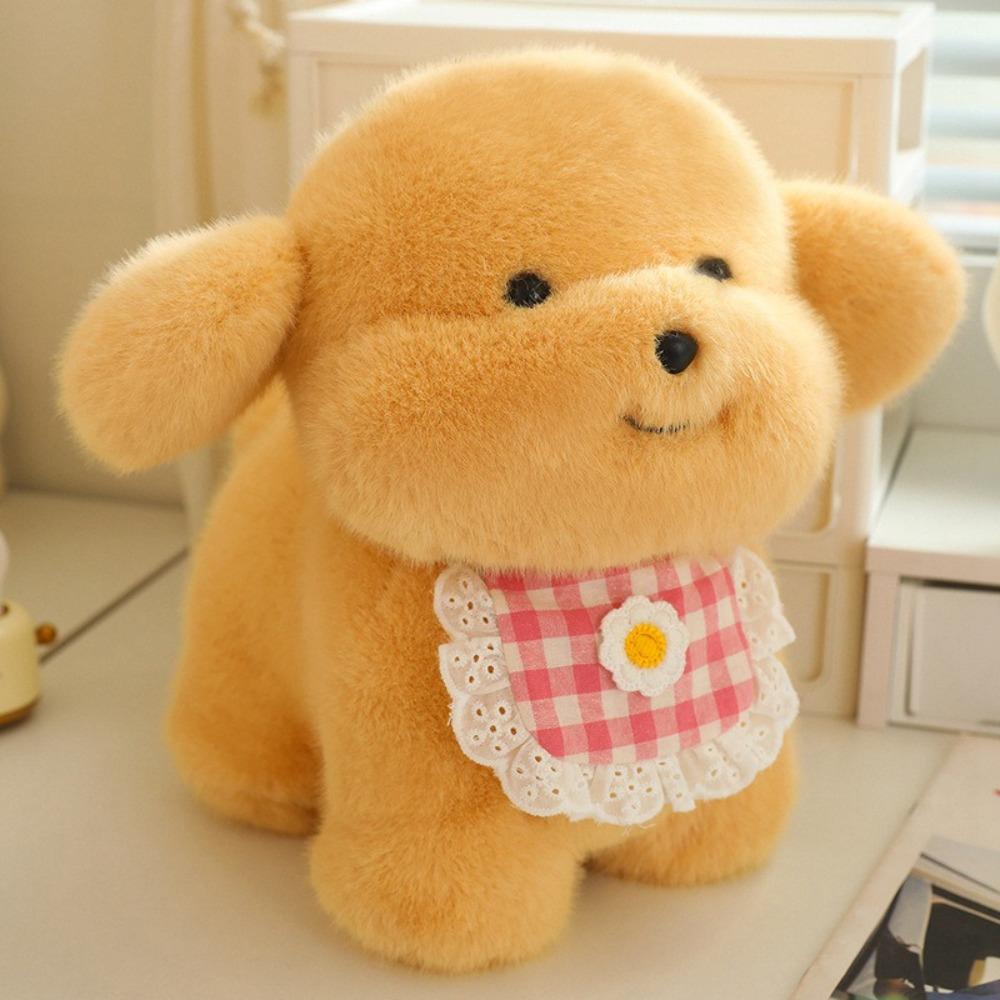 Soft Plush Dog Toy 20cm Plush Stuffed Doll Funny Plush Bib Dog Gift