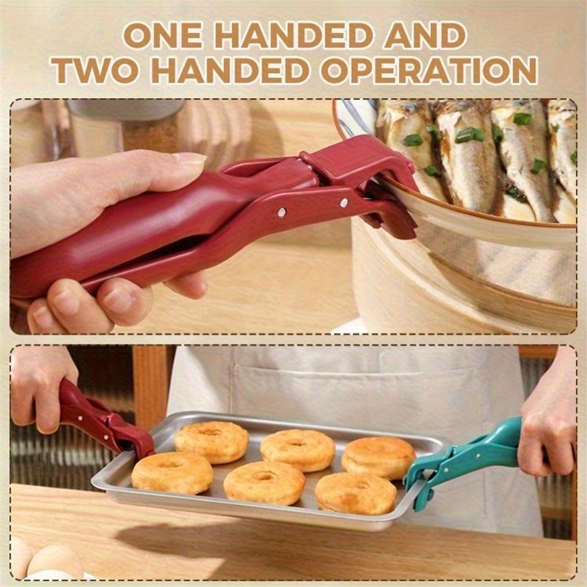 2Pcs Heavy Duty Heat Resistant Clamp for Ovens, Air Fryers, Stoves and Grills - High Temperature Resistant