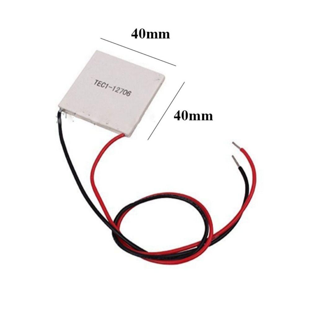 40x40мм Полупроводниковый охлаждающий лист Белый цвет Охлаждение мобильного телефона Охлаждение