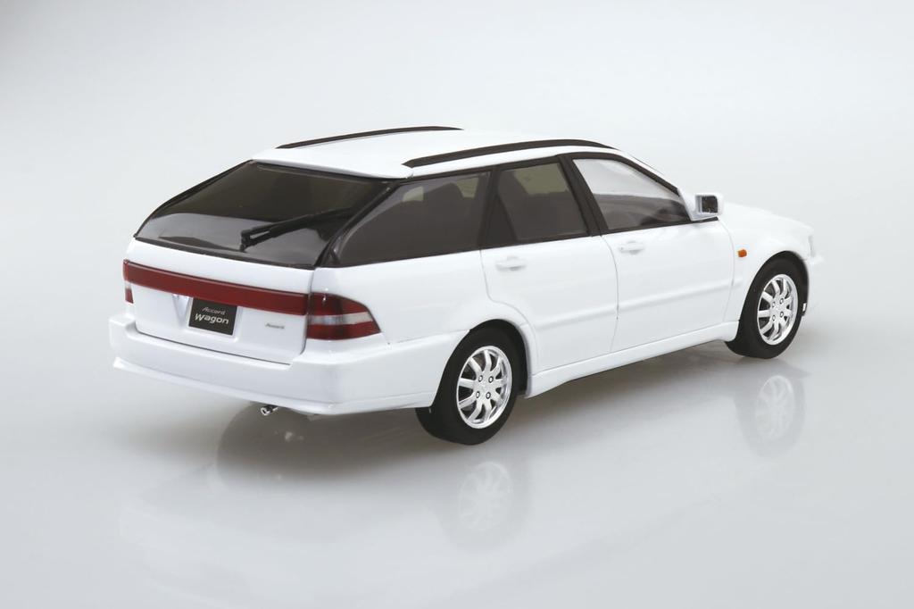 Aoshima Bunka Kyozaisha The Model Car Series Honda CF6 Accord Wagon VTL Plastic Model 1/24 No.140 '00 (Car)
