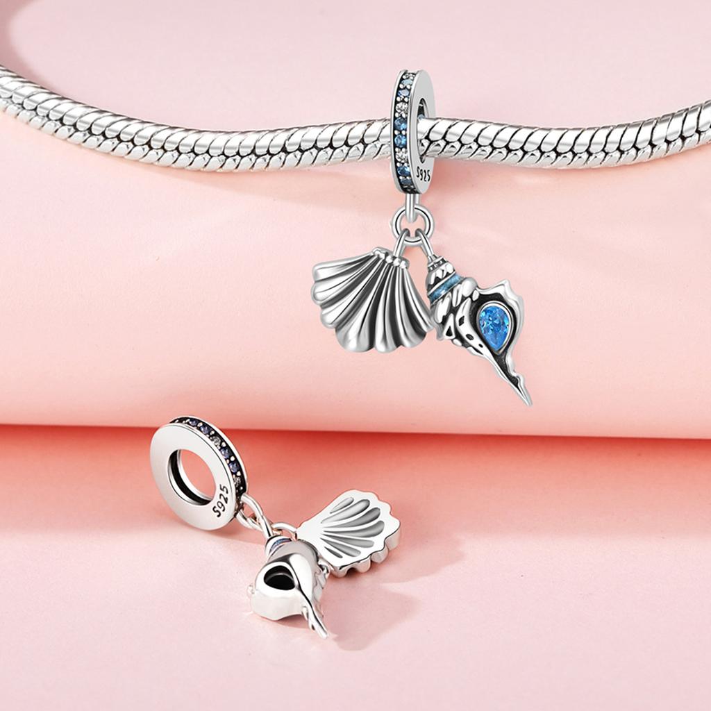 Оригинальный медный шарм Морской краб Черепаха Морская звезда Шармы Бусины Подходят для браслета Ожерелья Изготовление бижутерии Ювелирный подарок