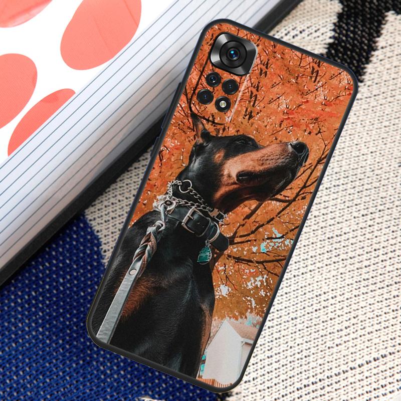 Animal Doberman Dog Case For Xiaomi Redmi Note 8 9 10 11 12 Pro 8T 9S 10S 11S Redmi 12C 9C 9T 10A 10C Cover