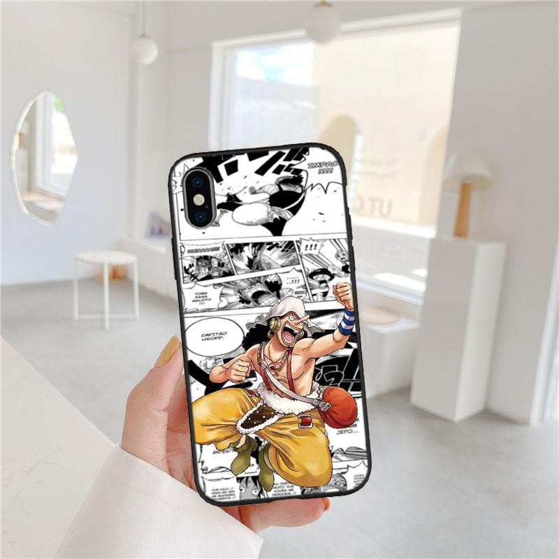 Чехол-бампер One Piece GOD Usopp для Redmi Note 8 9 Pro Max 9S 9T 9C NFC 8T 8A 10A A4