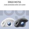 Logitech ERGO M575 S Ergonomic Wireless Trackball Mouse