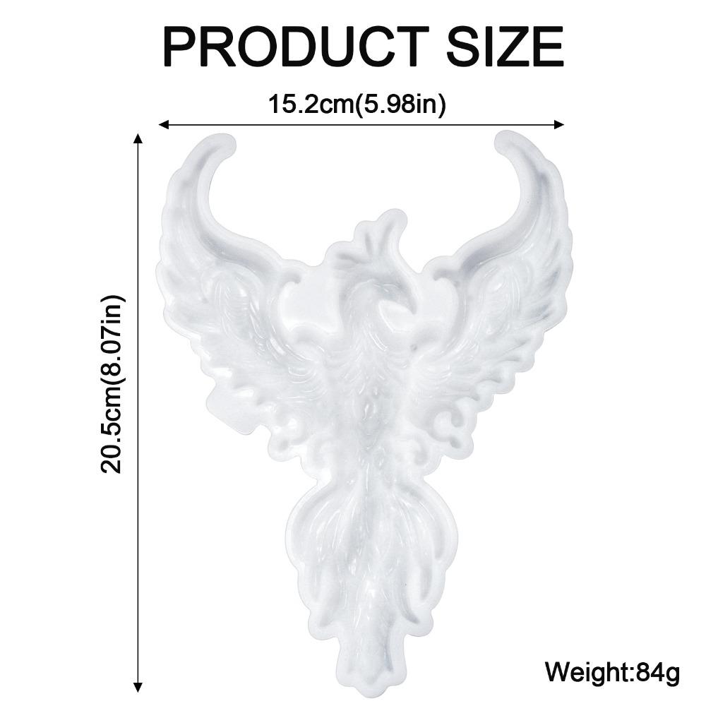Настенный декор Силиконовые формы из смолы Летучая мышь вампир Совы Феникс Глубокие эпоксидные формы для эпоксидной заливки